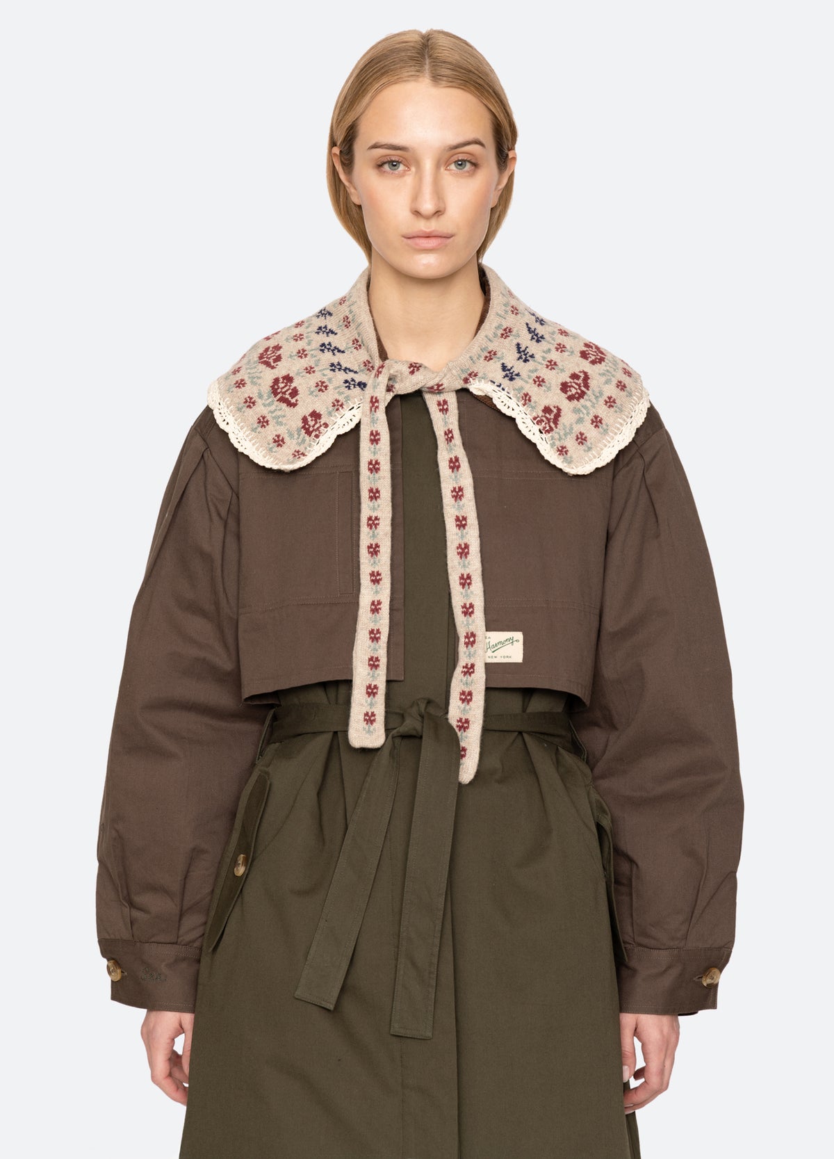 cream-preston collar-front view - 4
