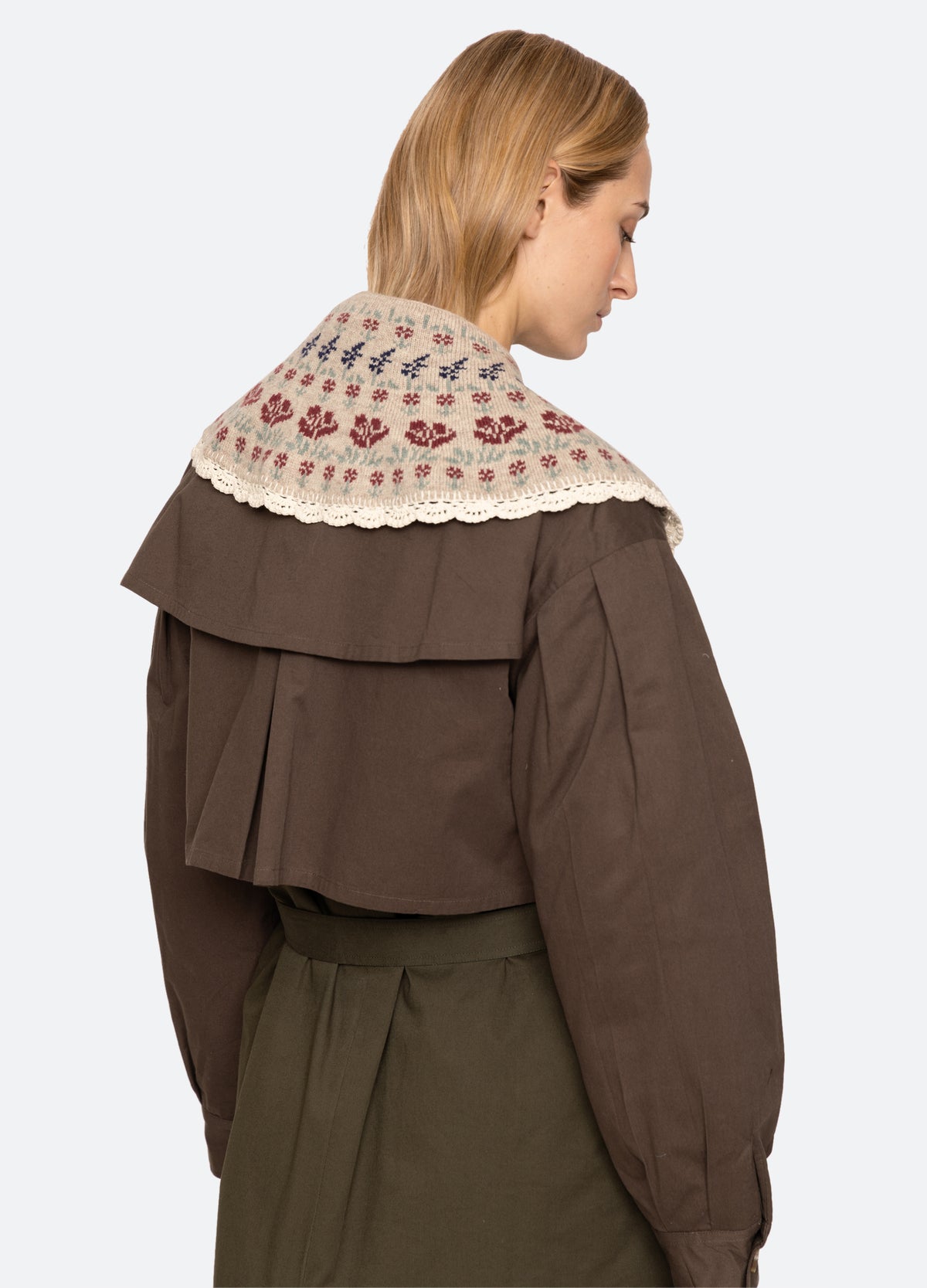 cream-preston collar-back view - 3