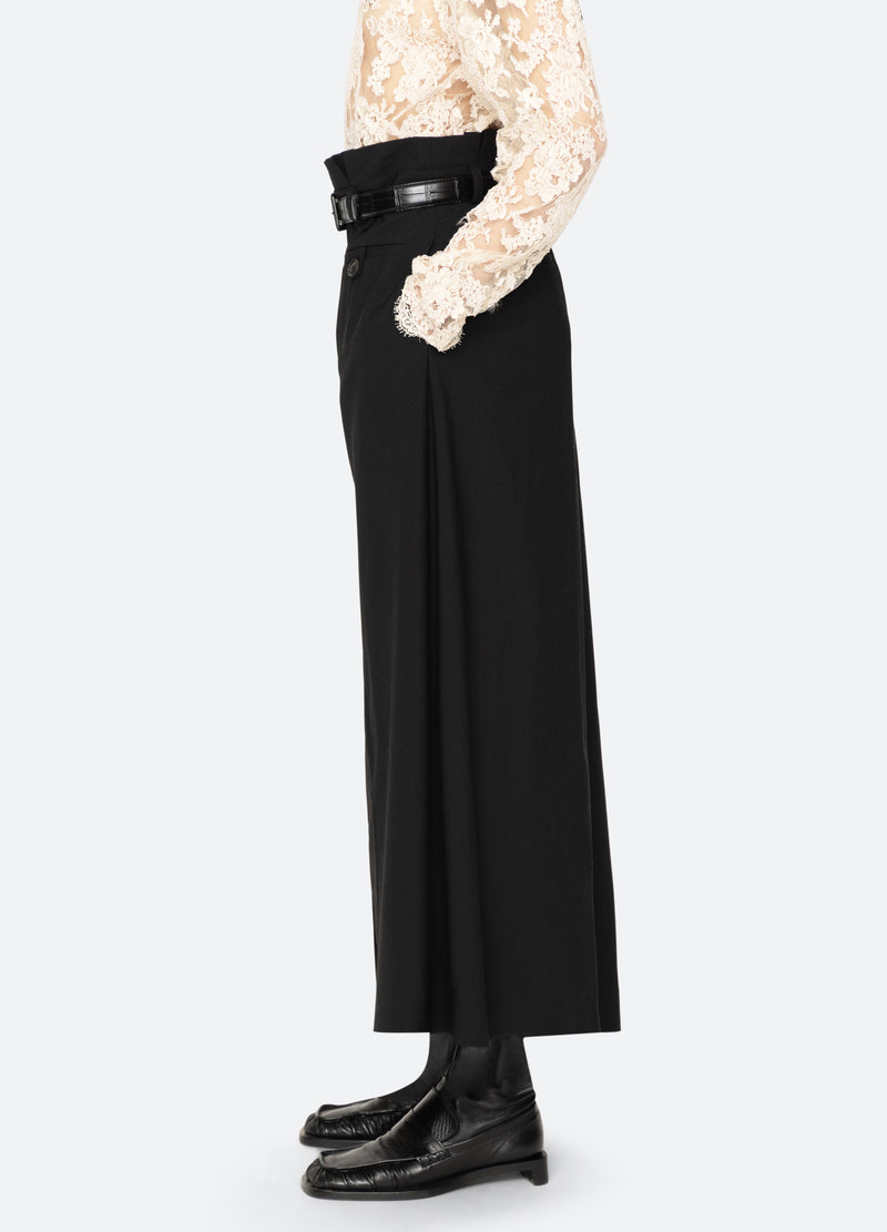 black-remi skirt-side view - 4