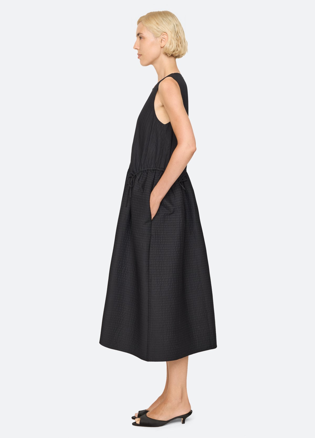 black-roni dress-side view - 3