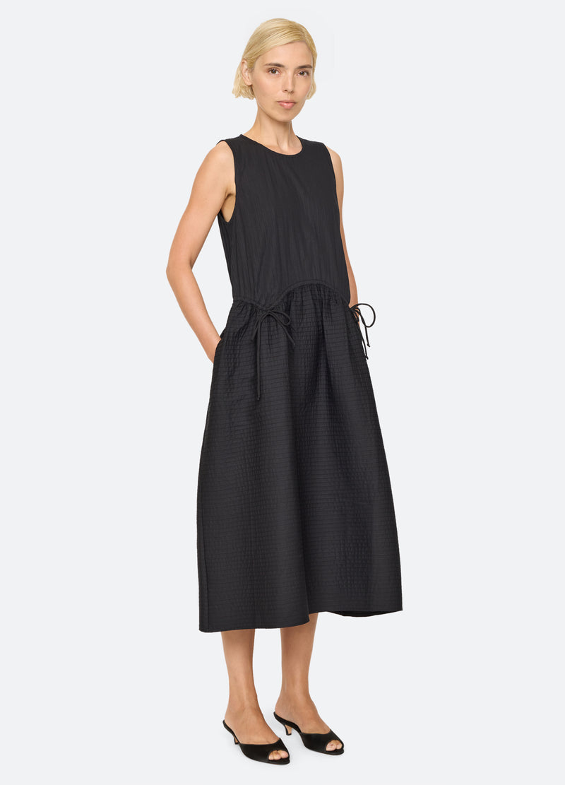 black-roni dress-three quarter view - 4