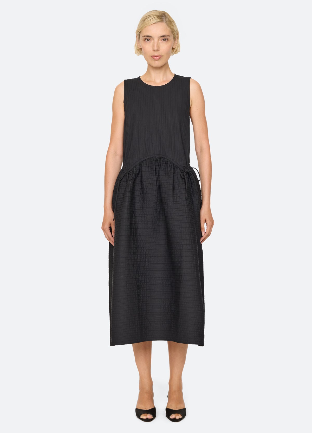 black-roni dress-front view 2 - 5