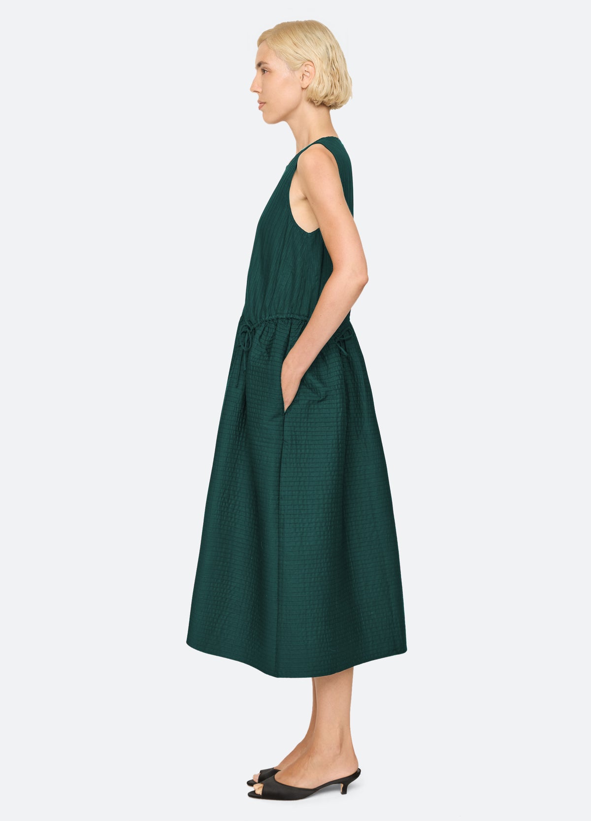 turquoise-roni dress-side view - 11