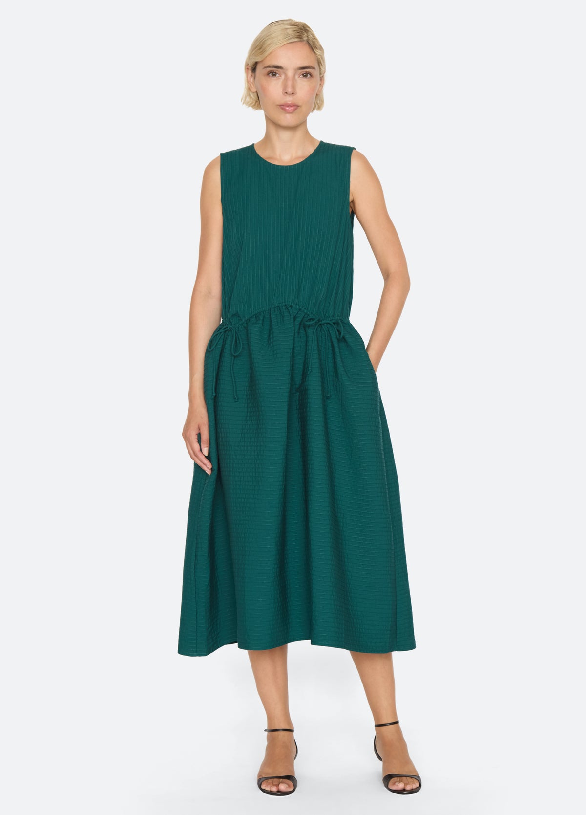 turquoise-roni dress-front view - 8