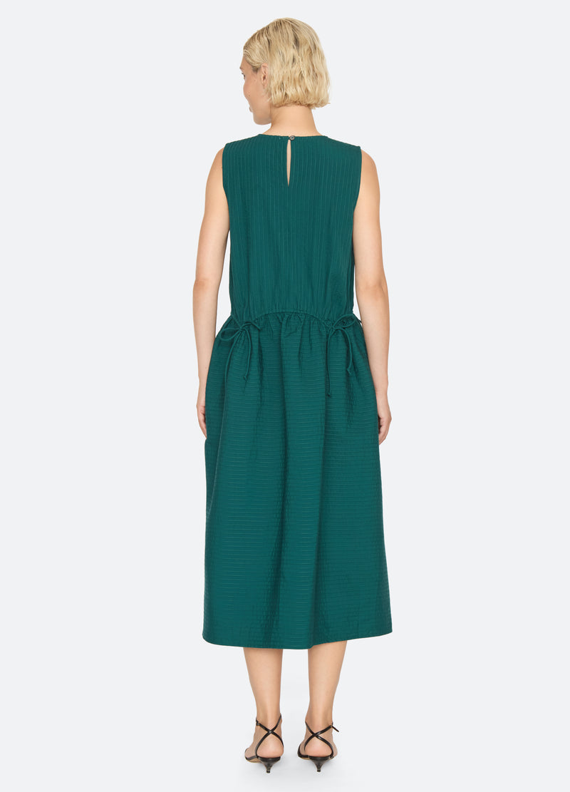 turquoise-roni dress-back view - 9