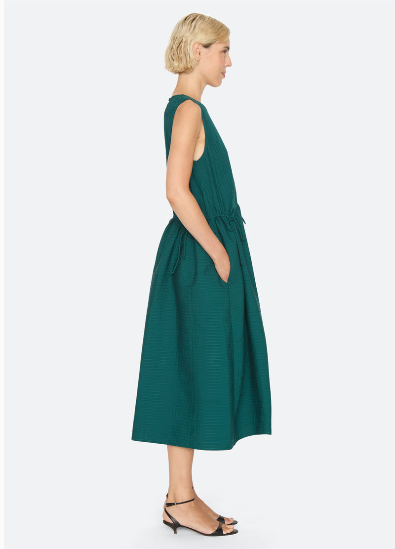 turquoise-roni dress-side view - 11
