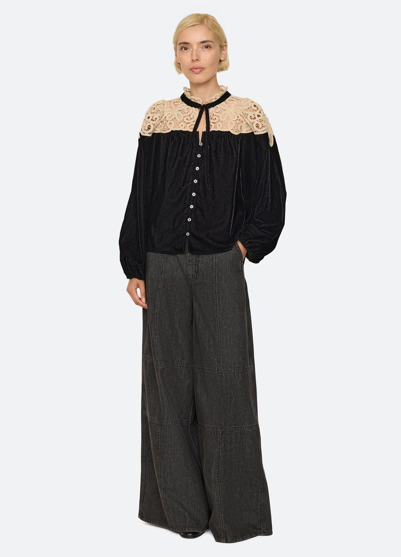 black-shiloh top-full body view - 7