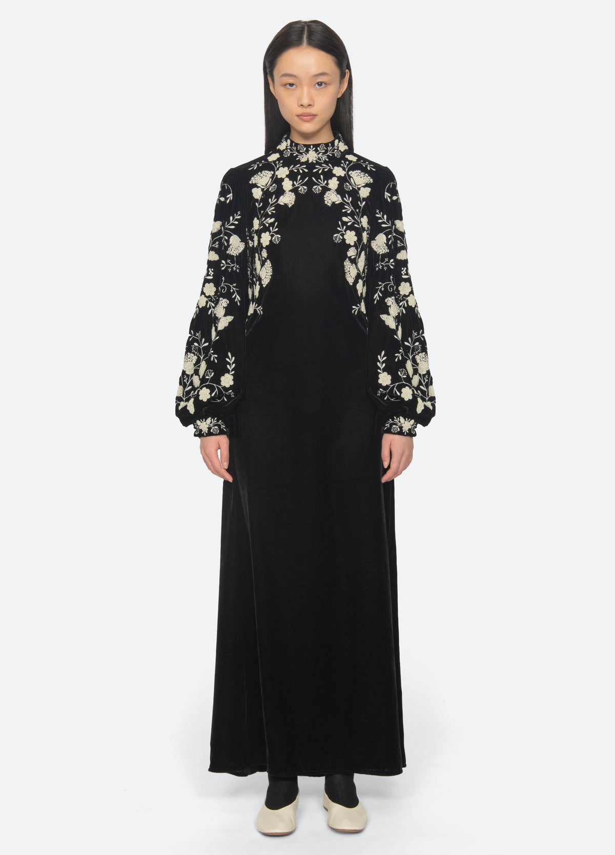 black-shiloh dress-front view - 7