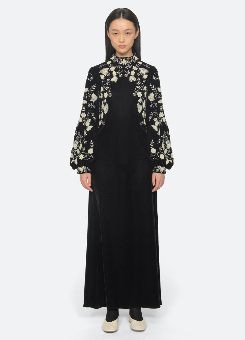 black-shiloh dress-front view - 7