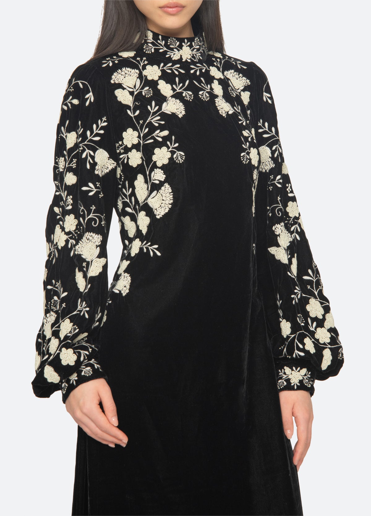 black-shiloh dress-detail view - 8