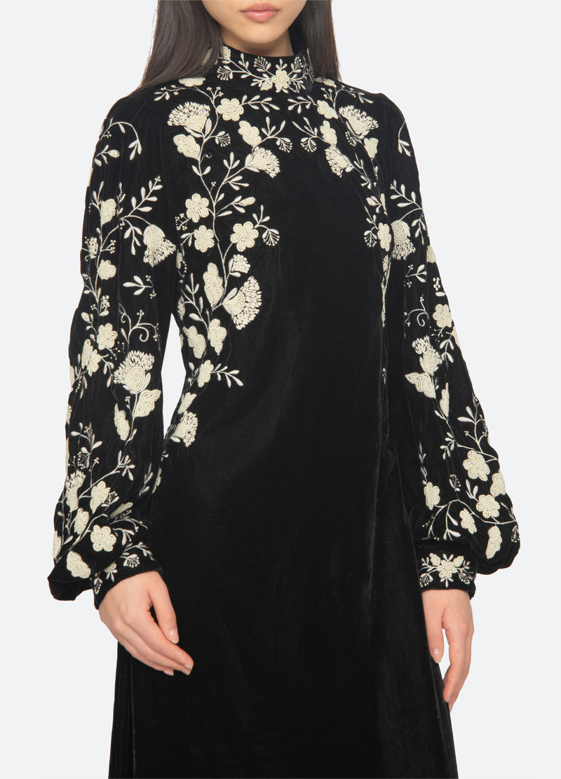 black-shiloh dress-detail view - 8