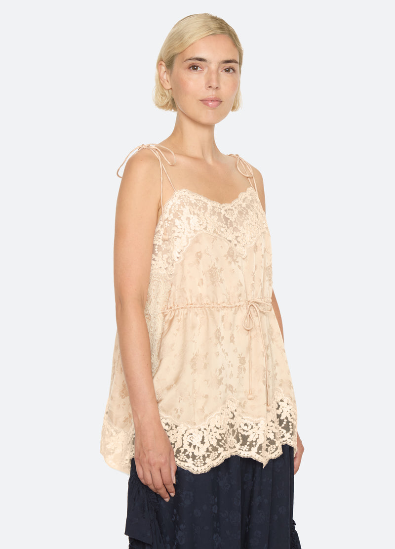 nude-shay camisole-three quarter view - 12