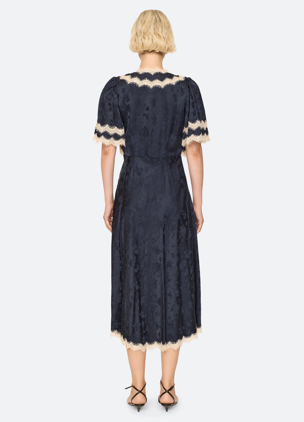 navy-shay dress-back view - 3