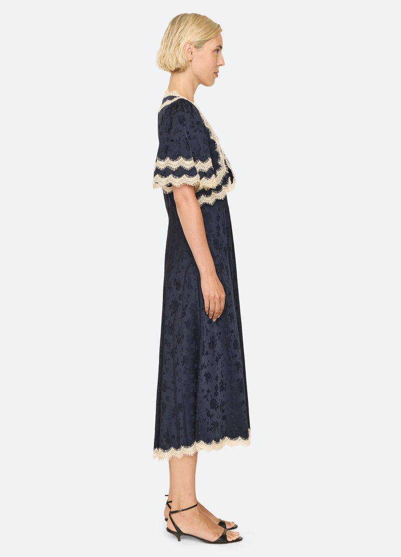 navy-shay dress-side view - 4
