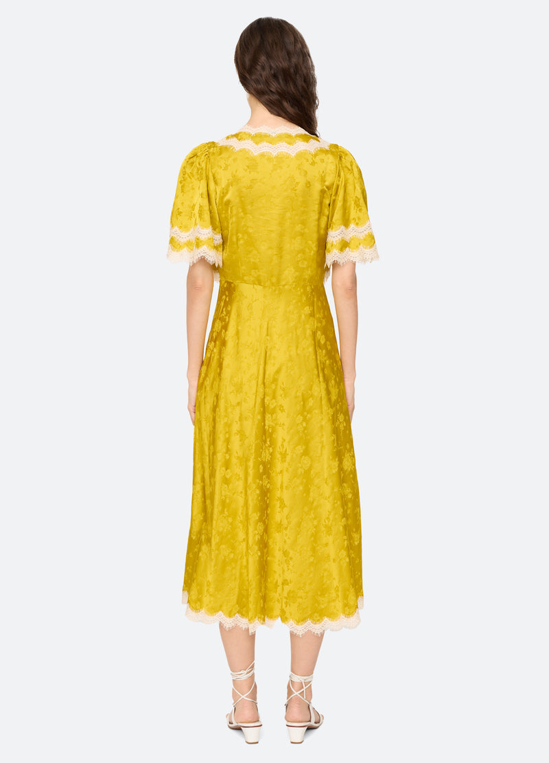 yellow-shay dress-back view - 8