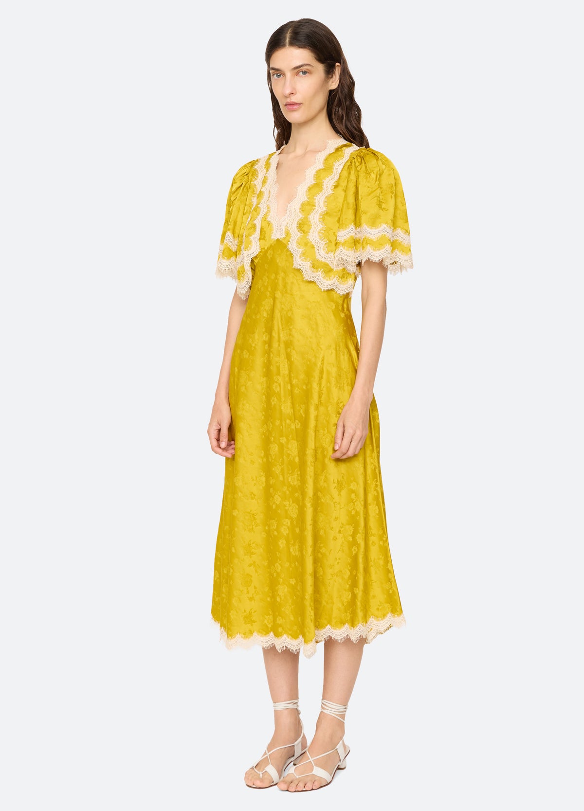yellow-shay dress-three quarter view - 12