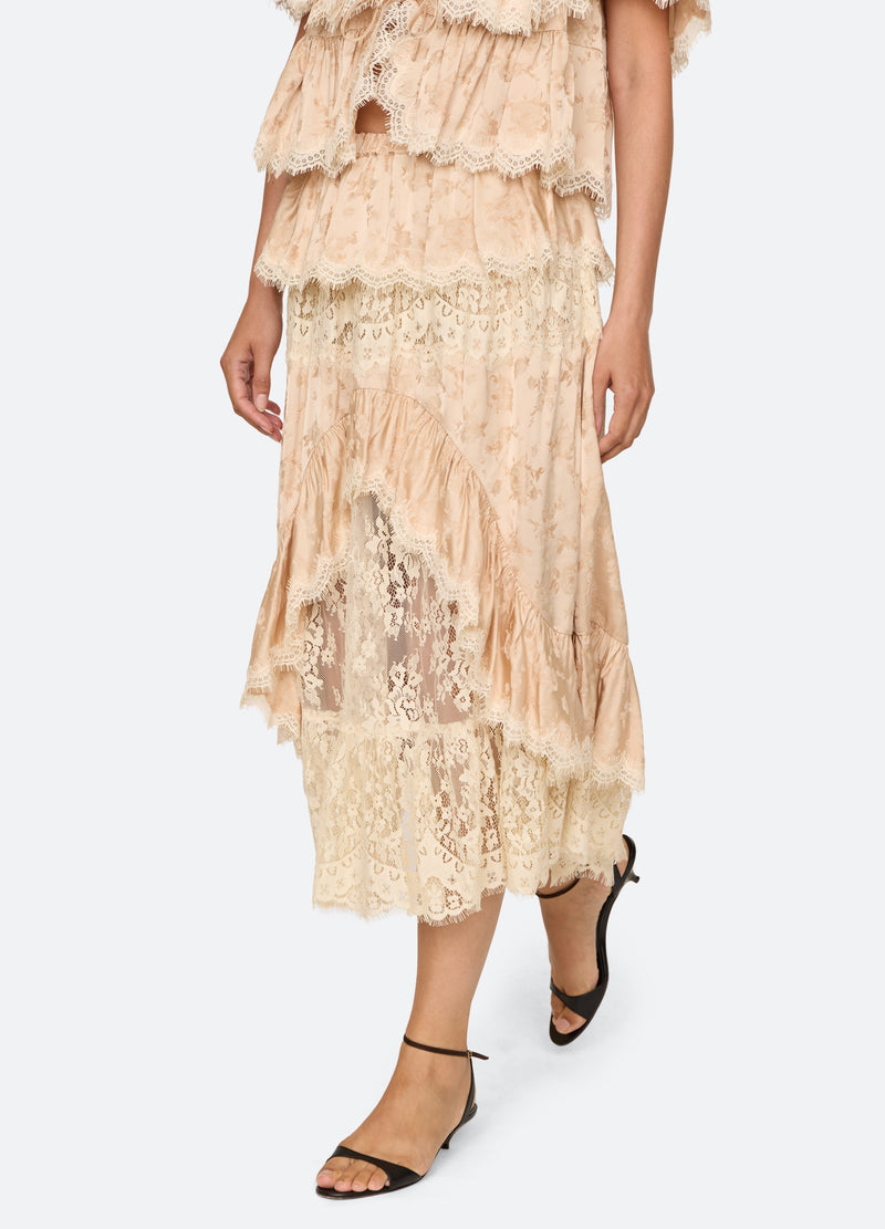 nude-shay skirt-walking view - 6