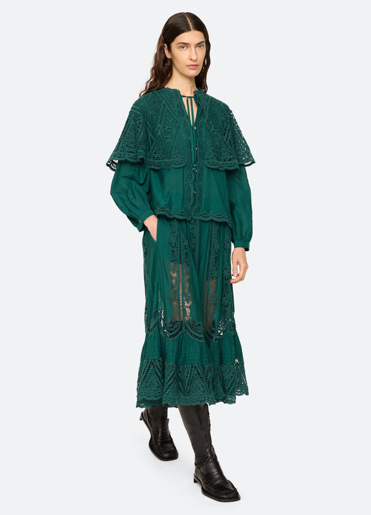green-vali top-full body view - 12