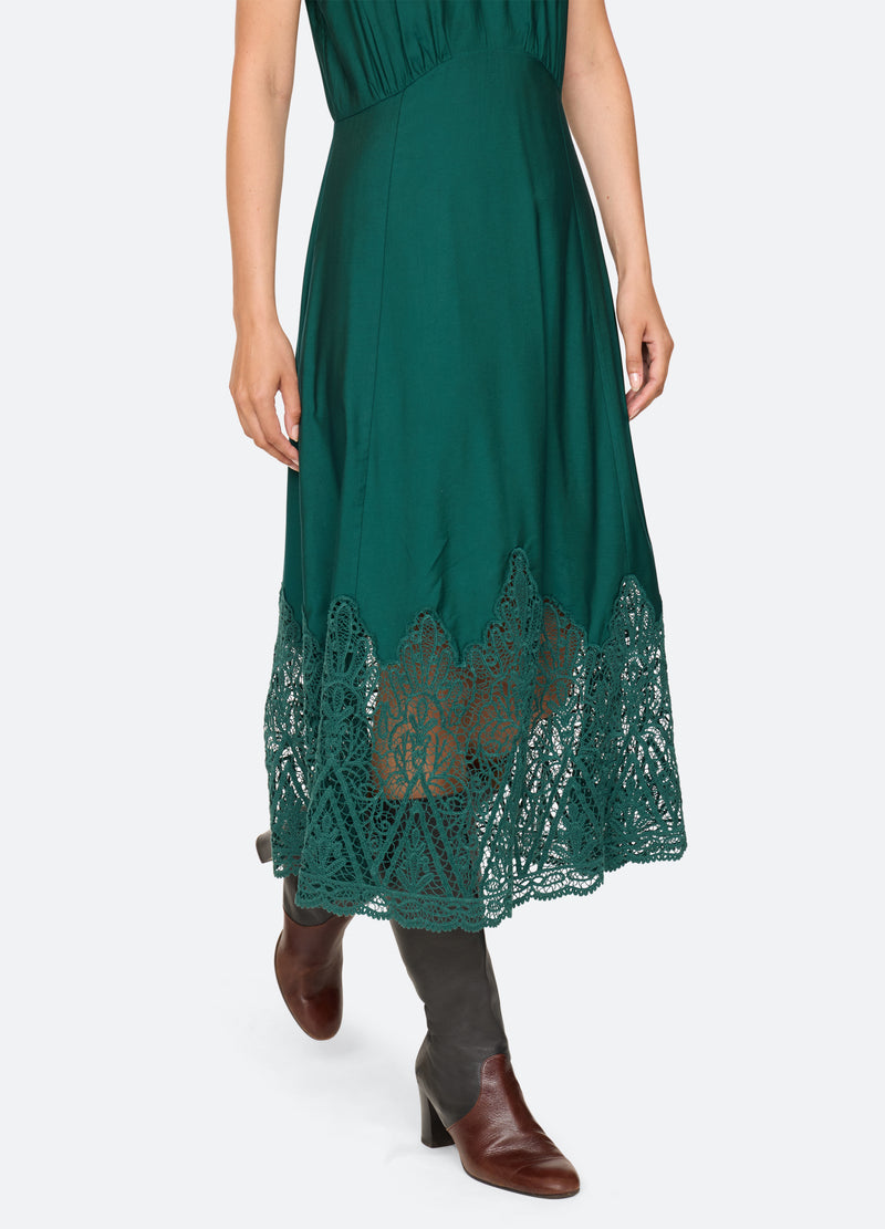 green-vali dress-detail view 2 - 8
