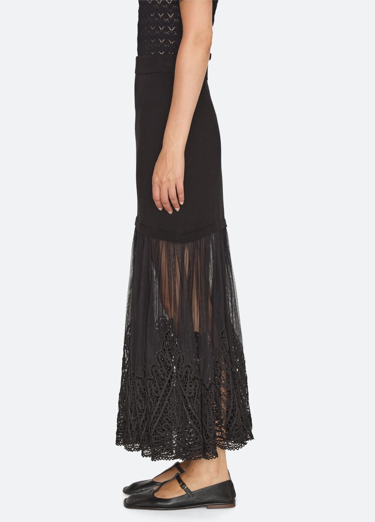 black-vali skirt-side view - 5