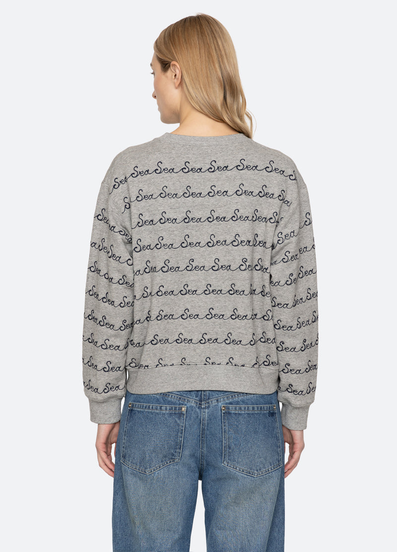 grey-vita sweatshirt-back view - 3