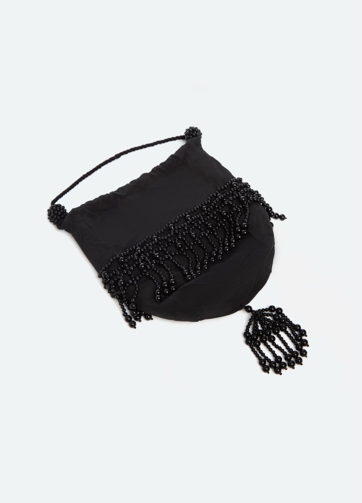 black-carlotta bag-flat view - 4