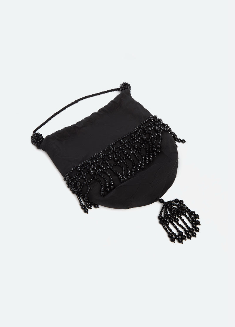 black-carlotta bag-flat view - 4