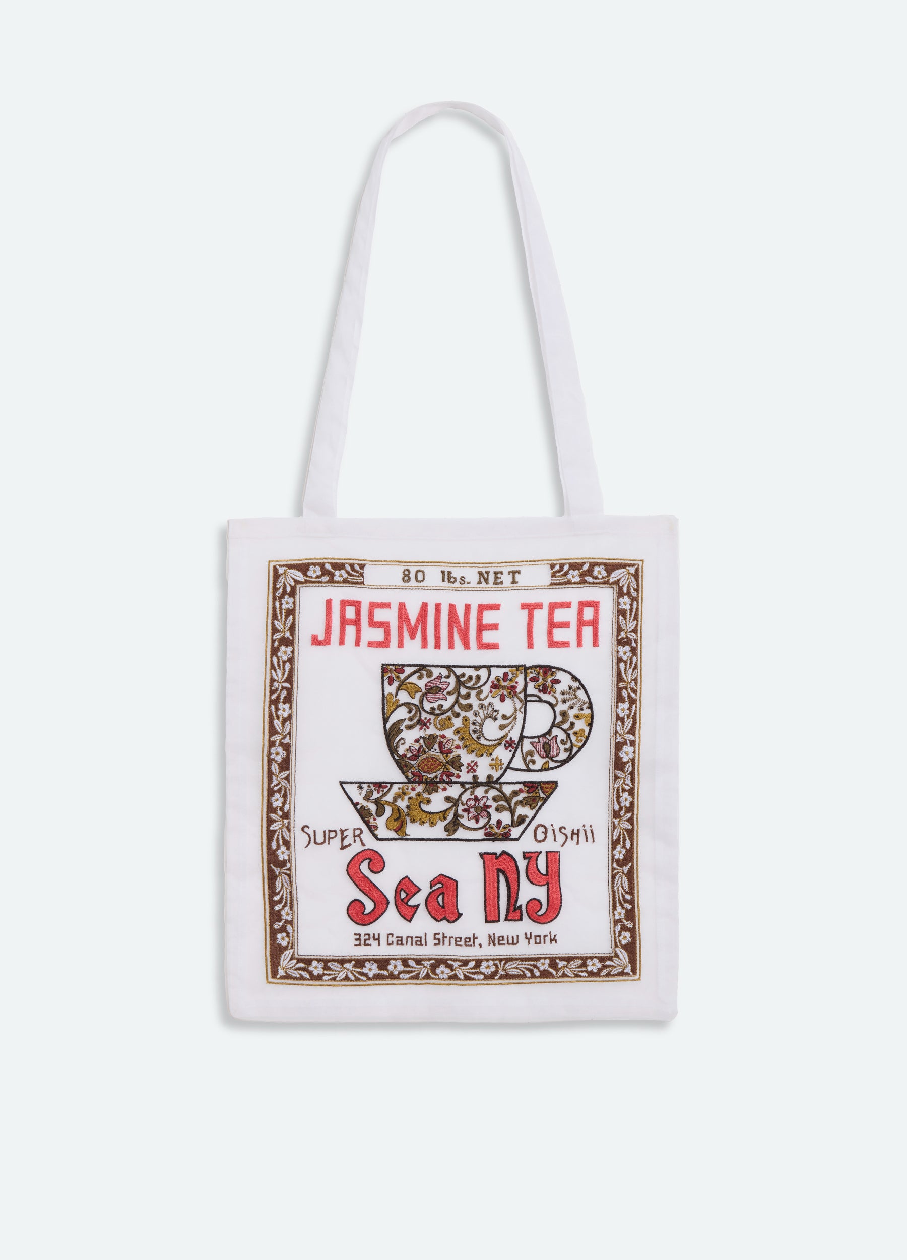 Jasmine Tea Tote – Sea, New York