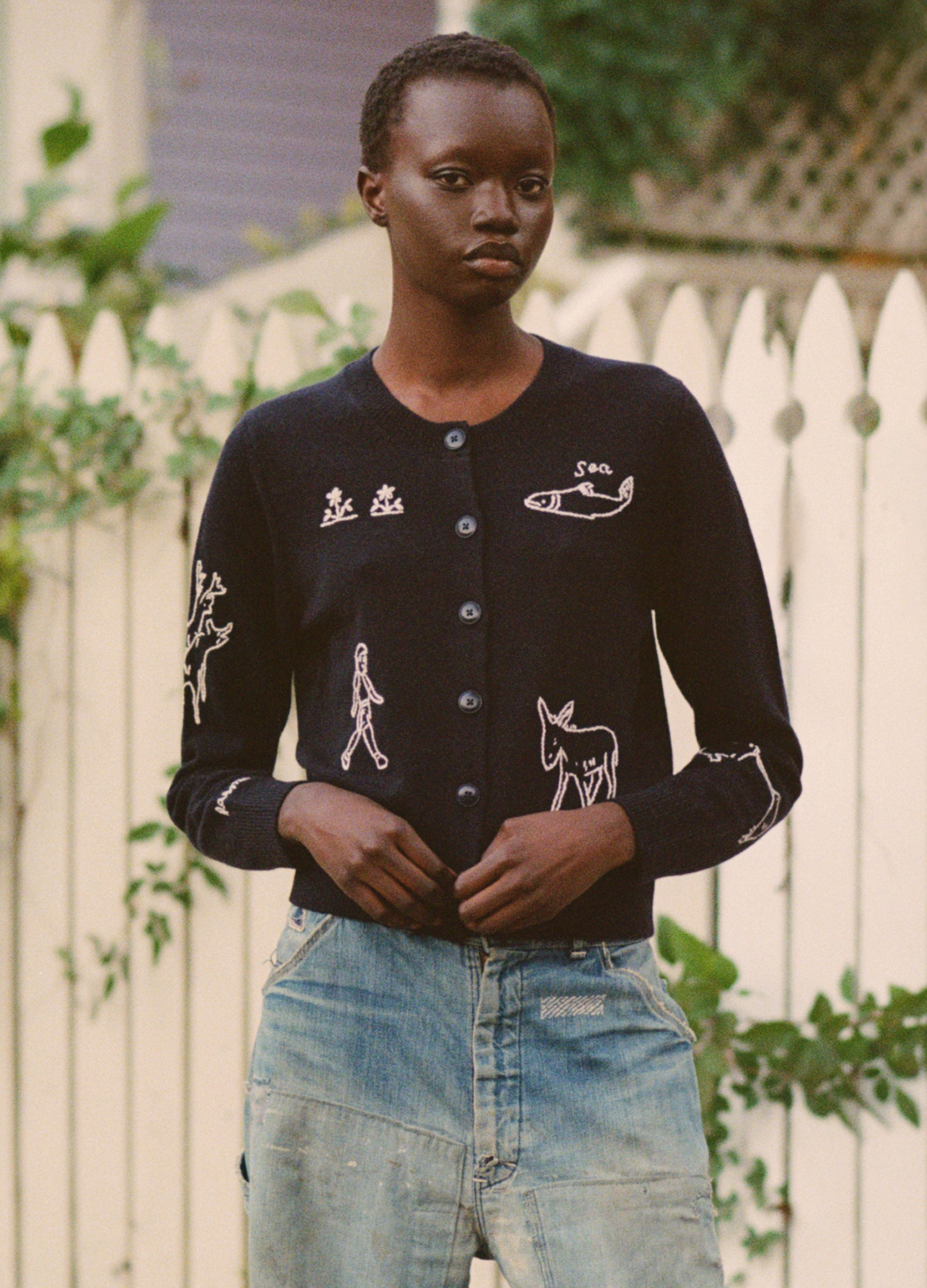 Demi Cardigan – Sea, New York