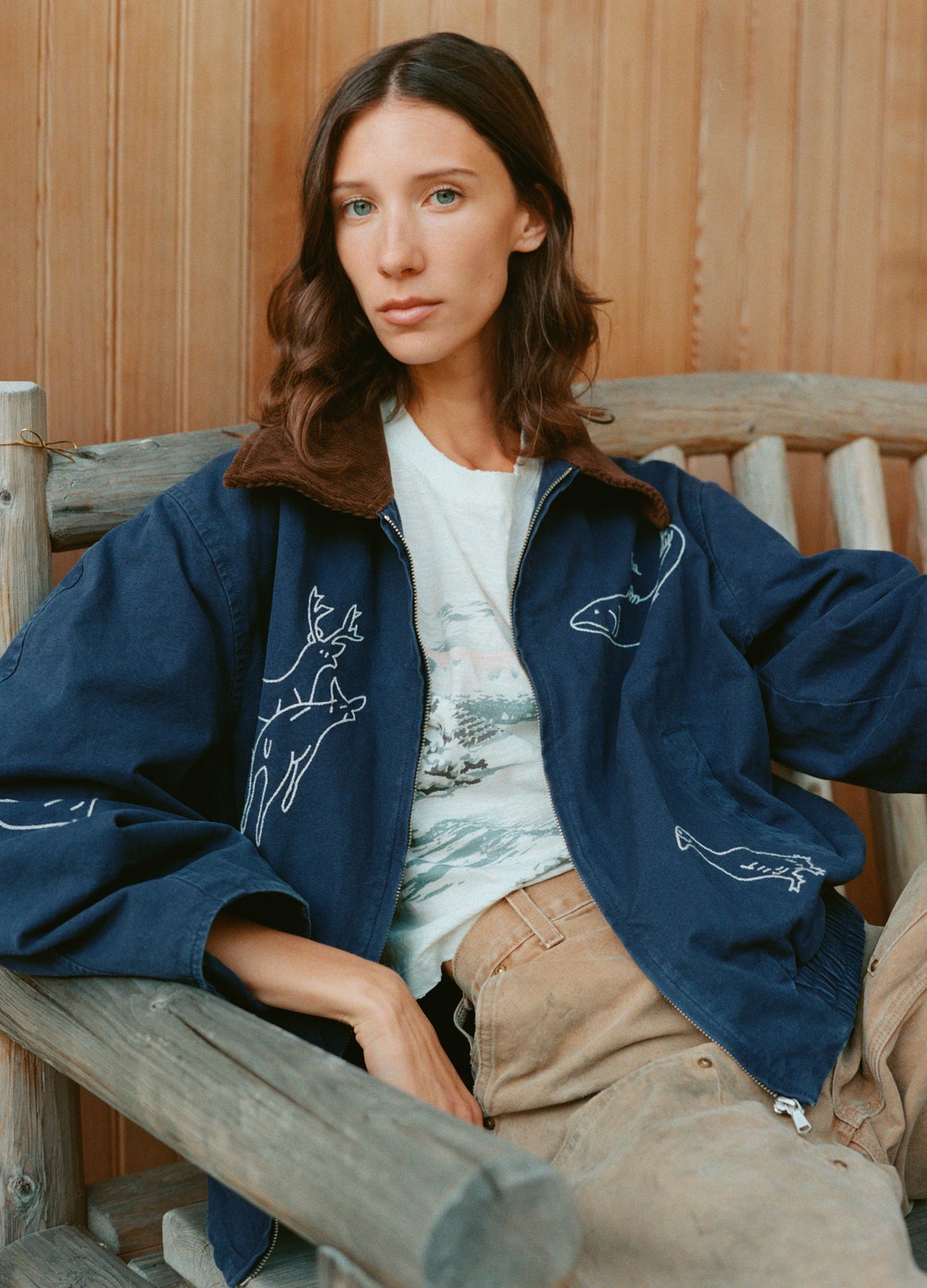 Demi Jacket – Sea, New York