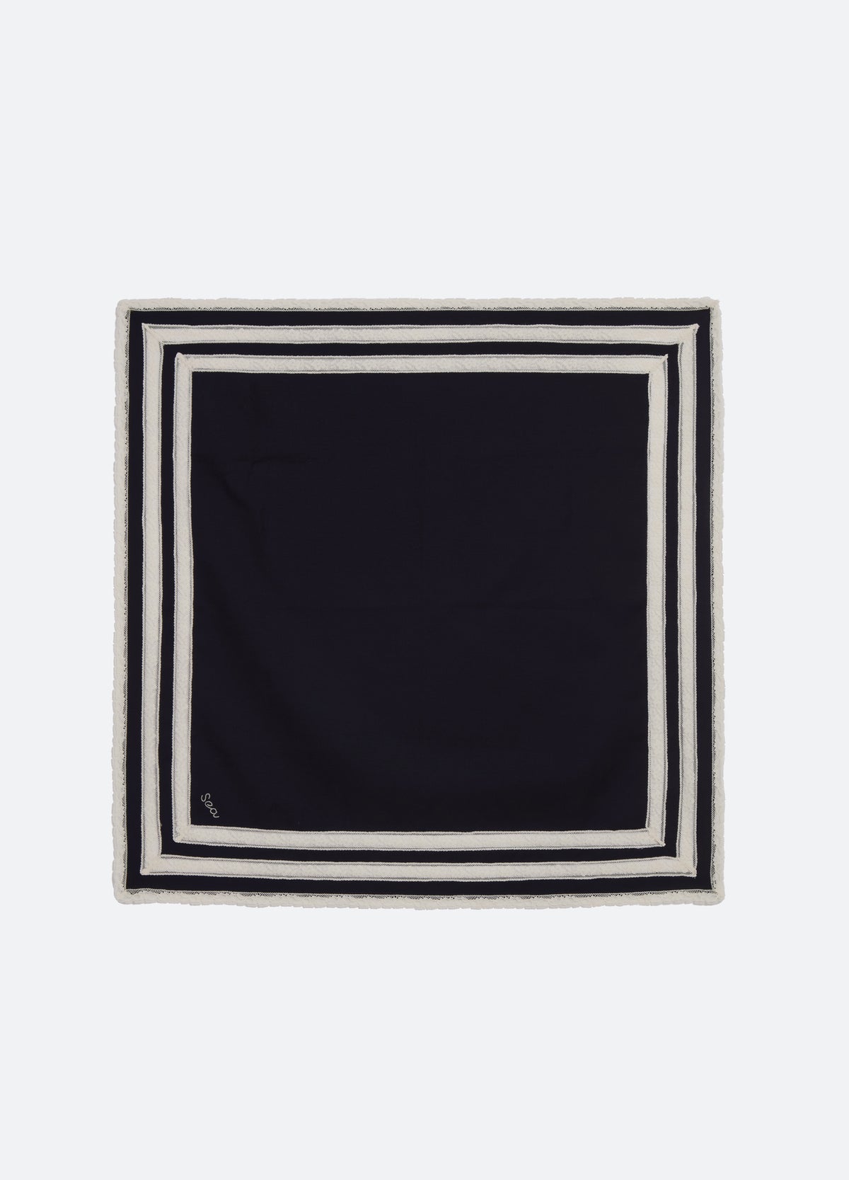 navy-ethel handkerchief-front view - 5