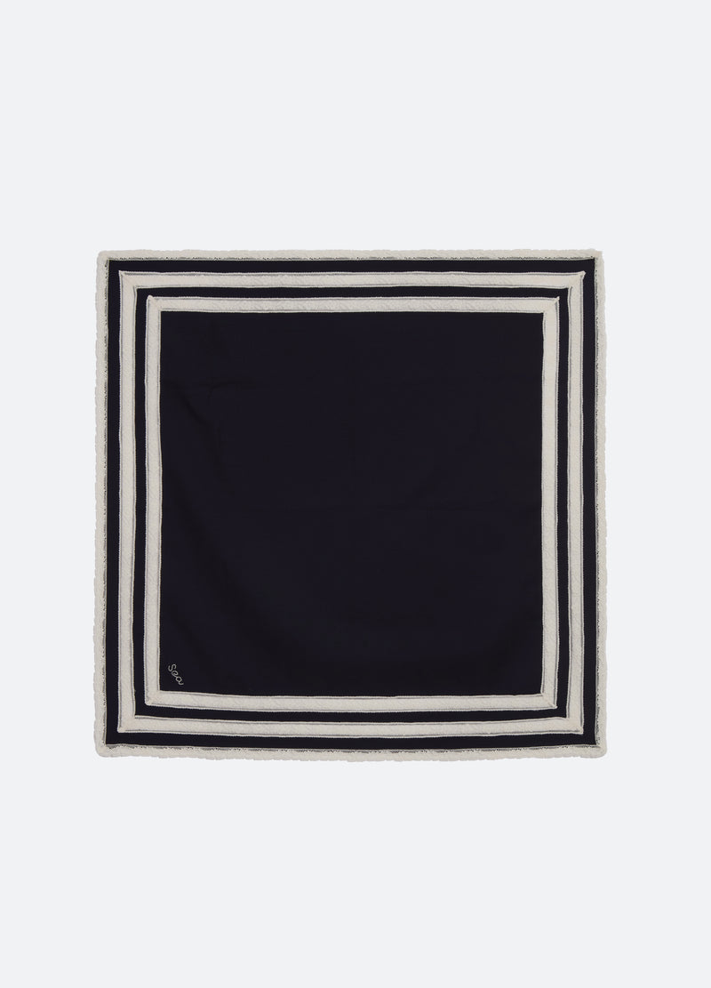 navy-ethel handkerchief-front view - 5