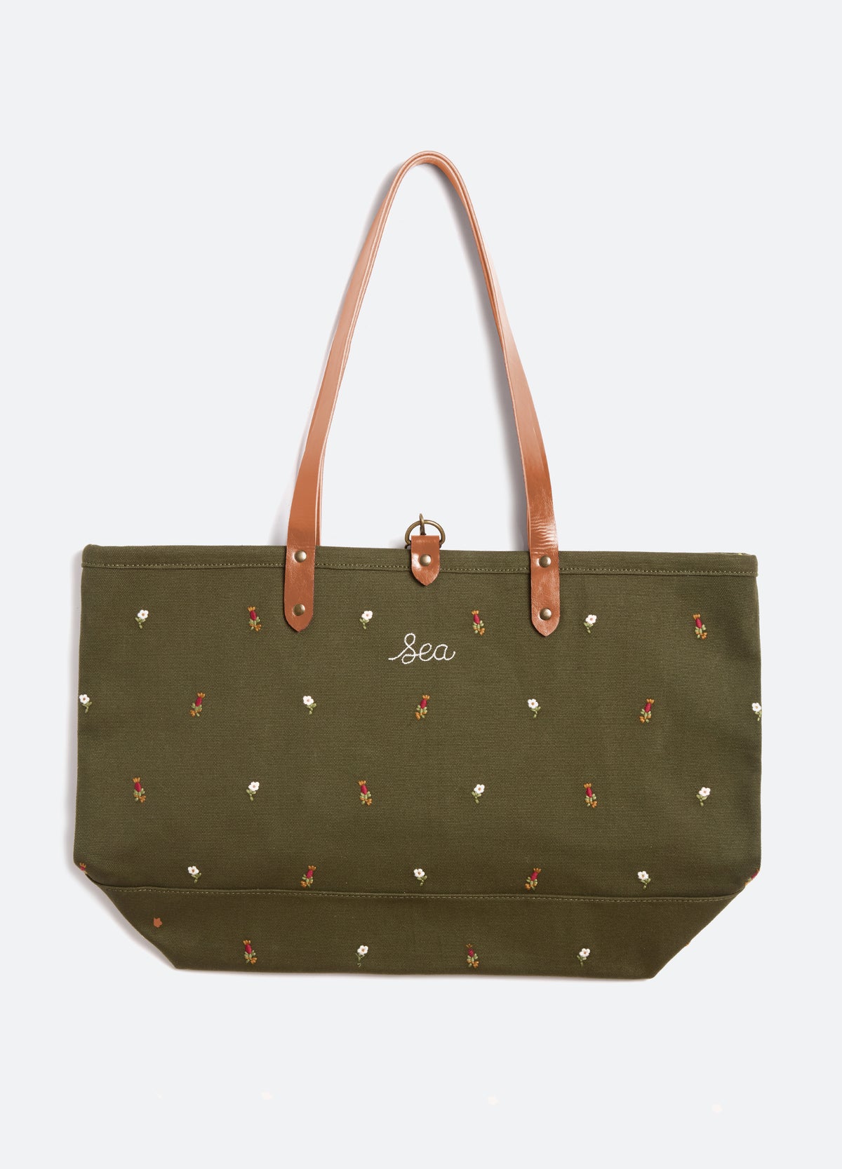 army-rubina tote-front view - 4