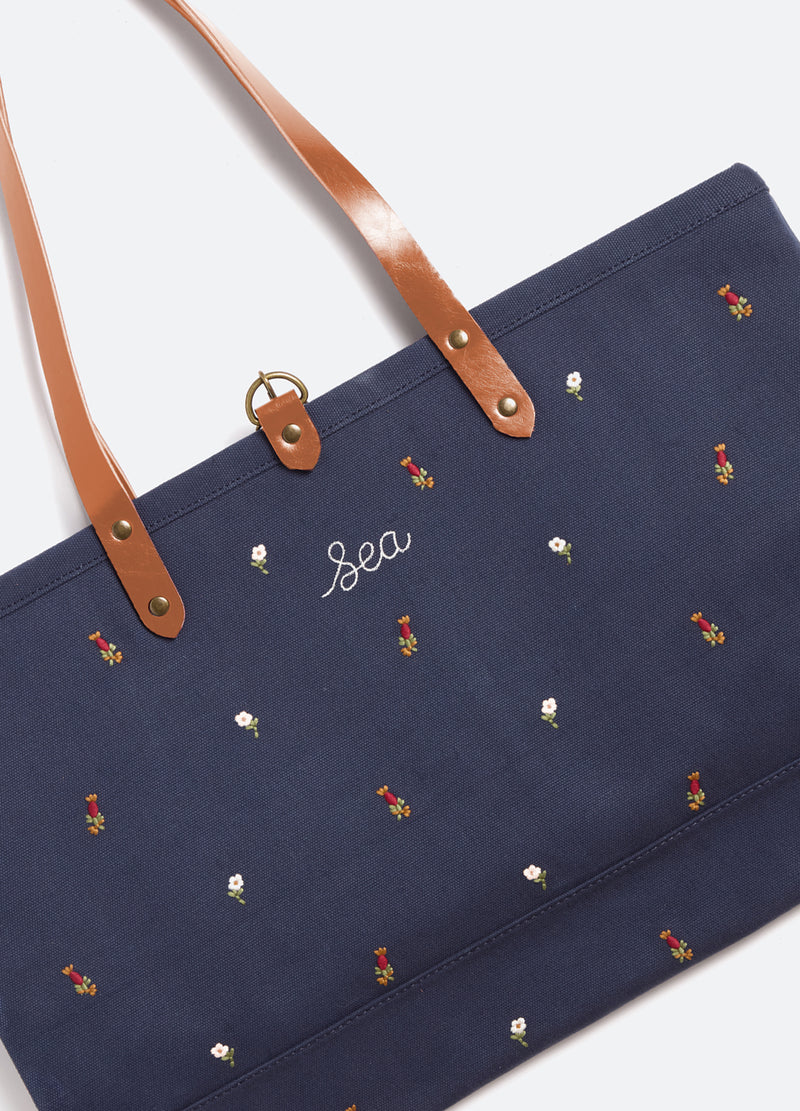 navy-rubina tote-editorial view - 2