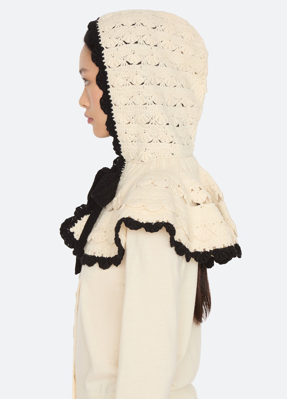 cream-noel balaclava-side view - 3