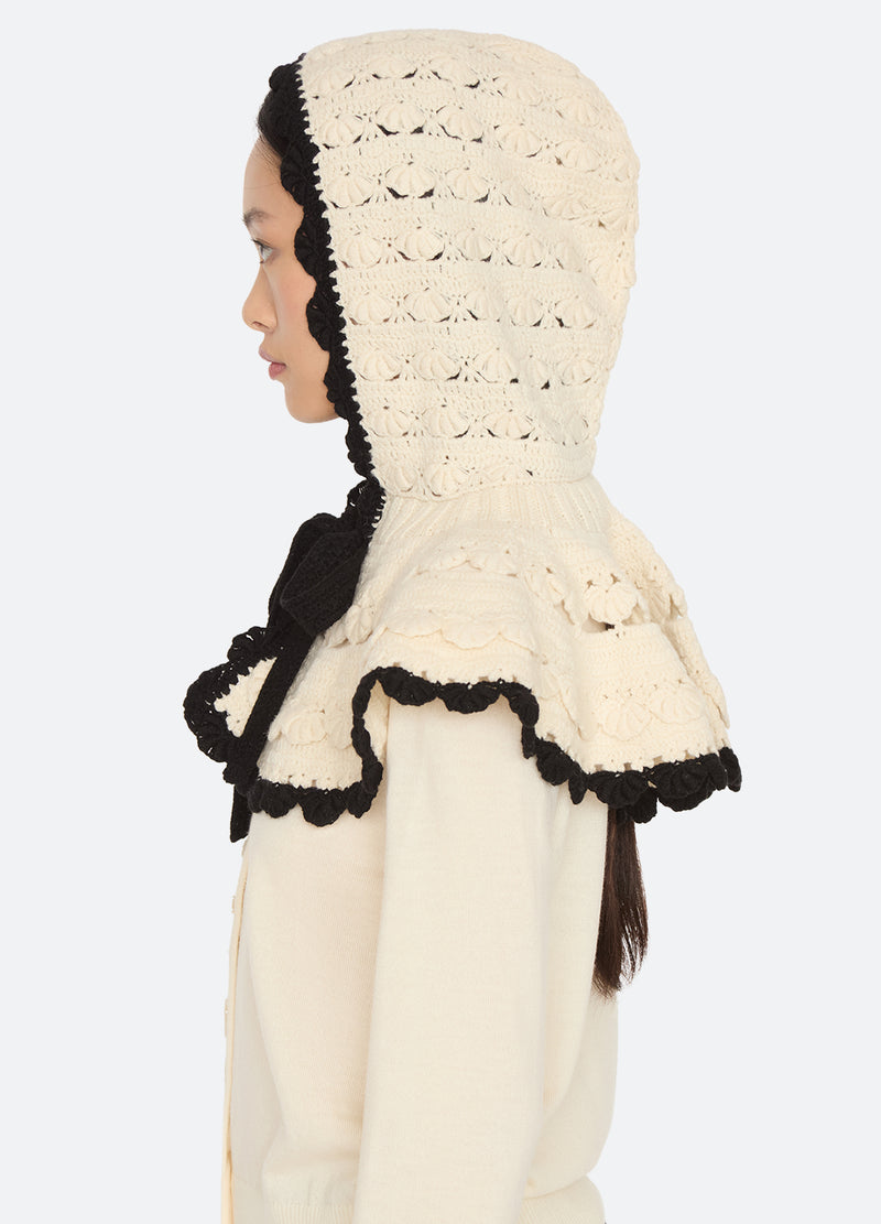 cream-noel balaclava-side view - 3