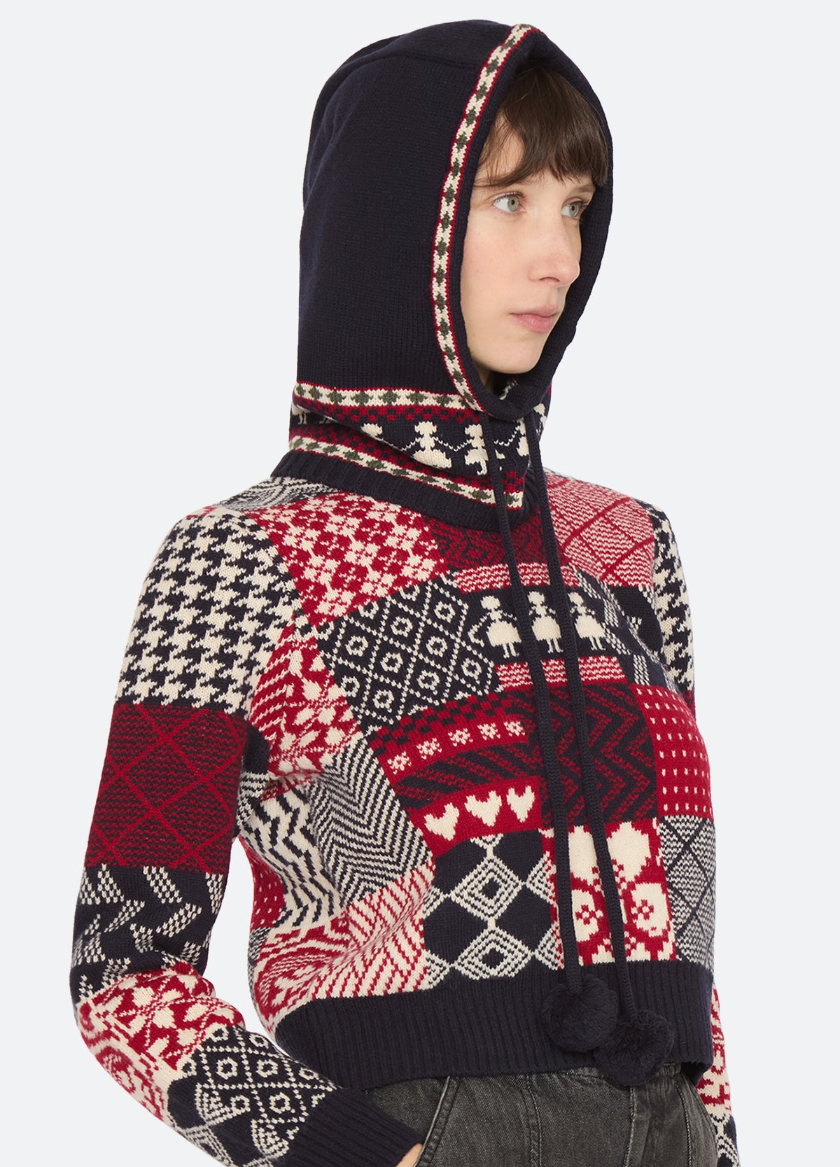 multi-hollie balaclava-three quarter view - 2
