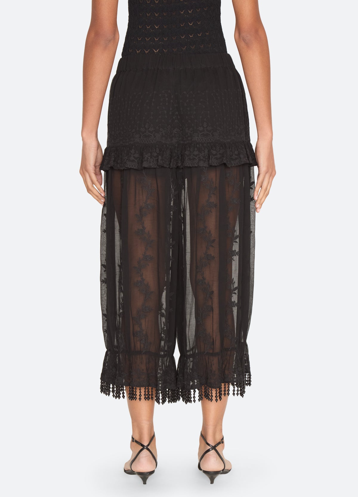 black-gertrude pants-back view - 14