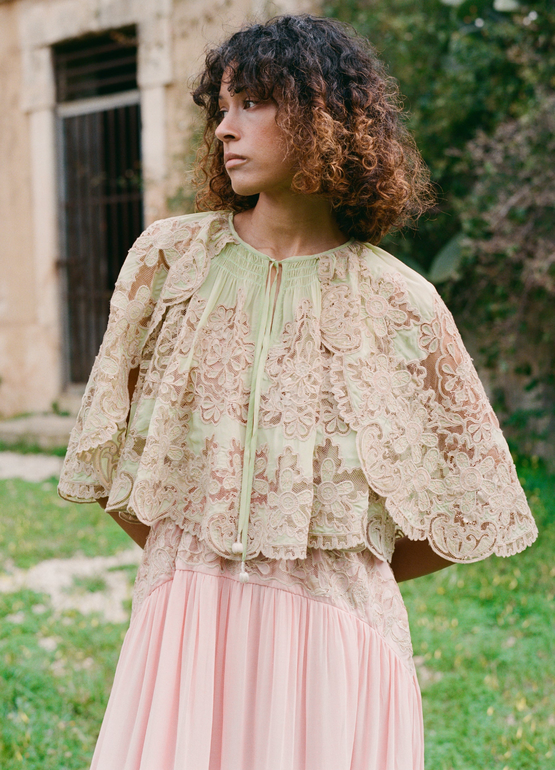 最終お値下げJOSEMOON LAYERED SHEER GATHER TOPS Gracelyn Top – Sea, New York