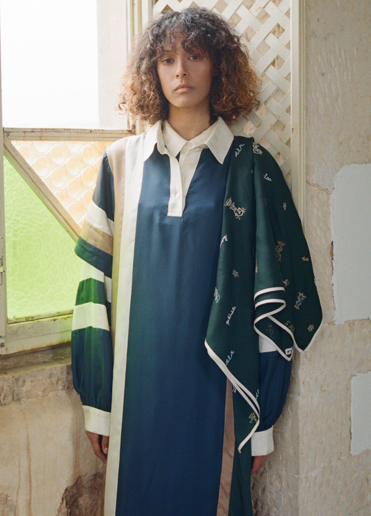 green-juliet scarf-editorial view - 4