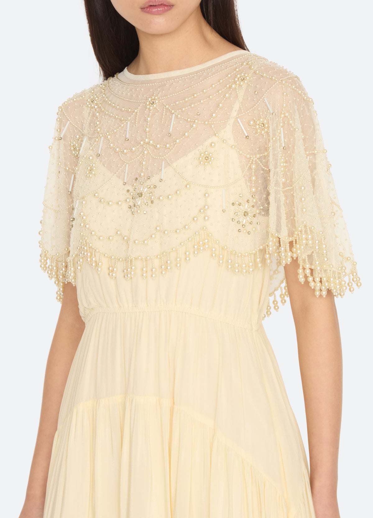 cream-grace collar-detail view - 2