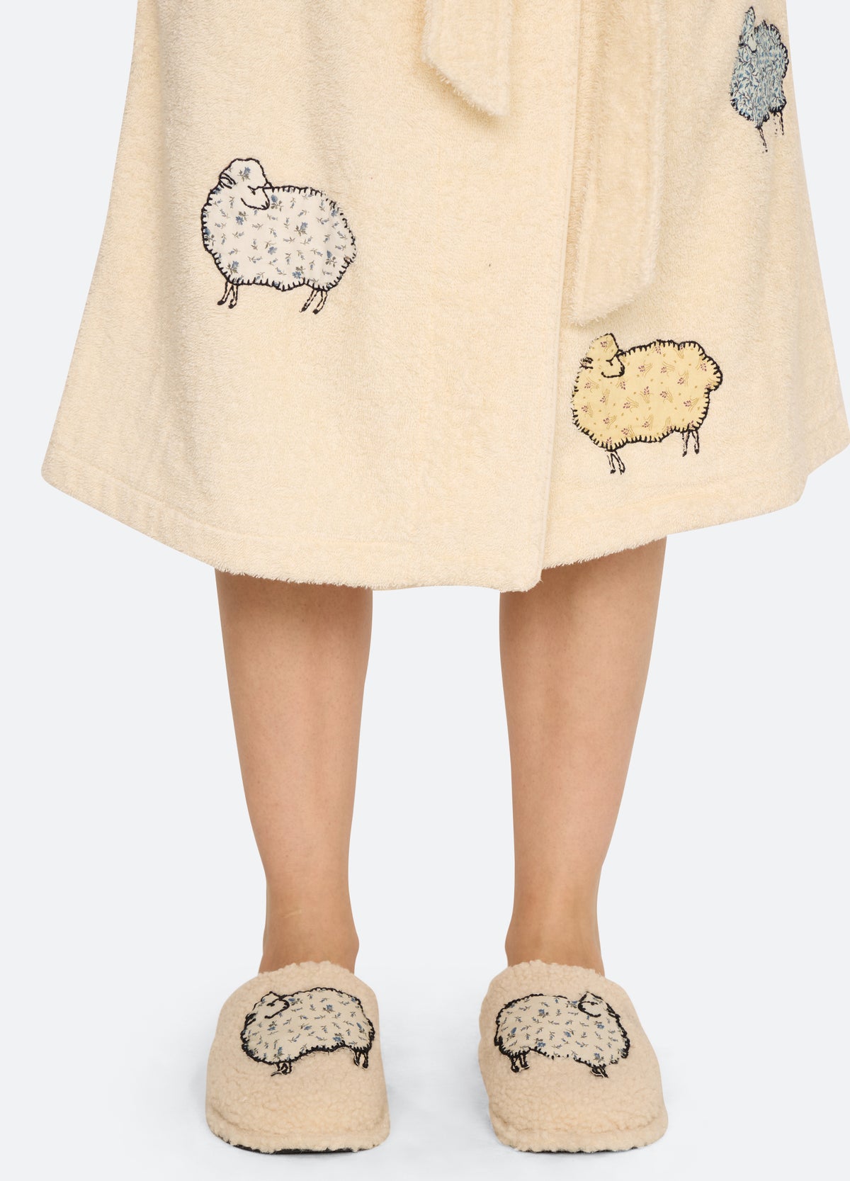 cream-sebastian slippers-front view - 2