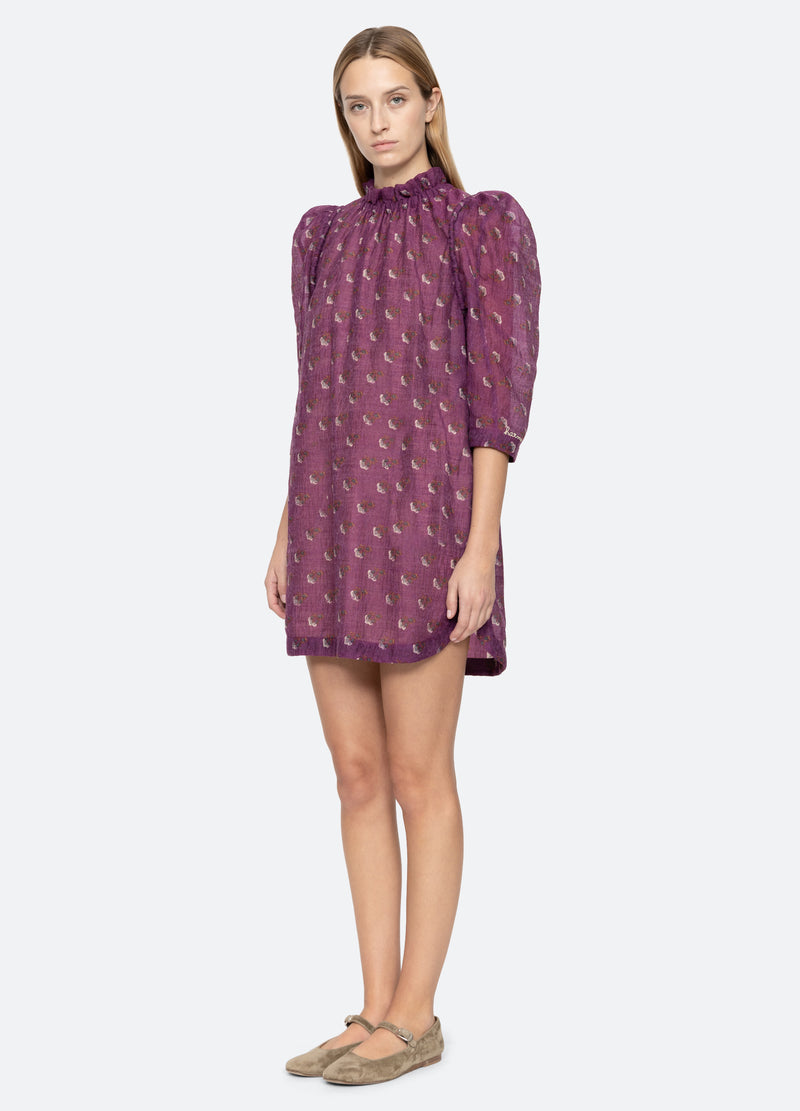 purple-alexis tunic-three quarter view - 11