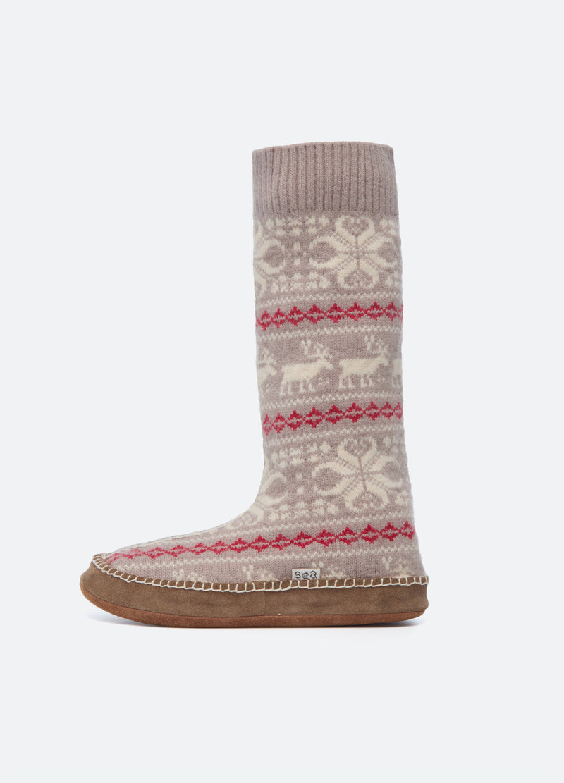 multi-hollis slippers-flat view 2 - 3