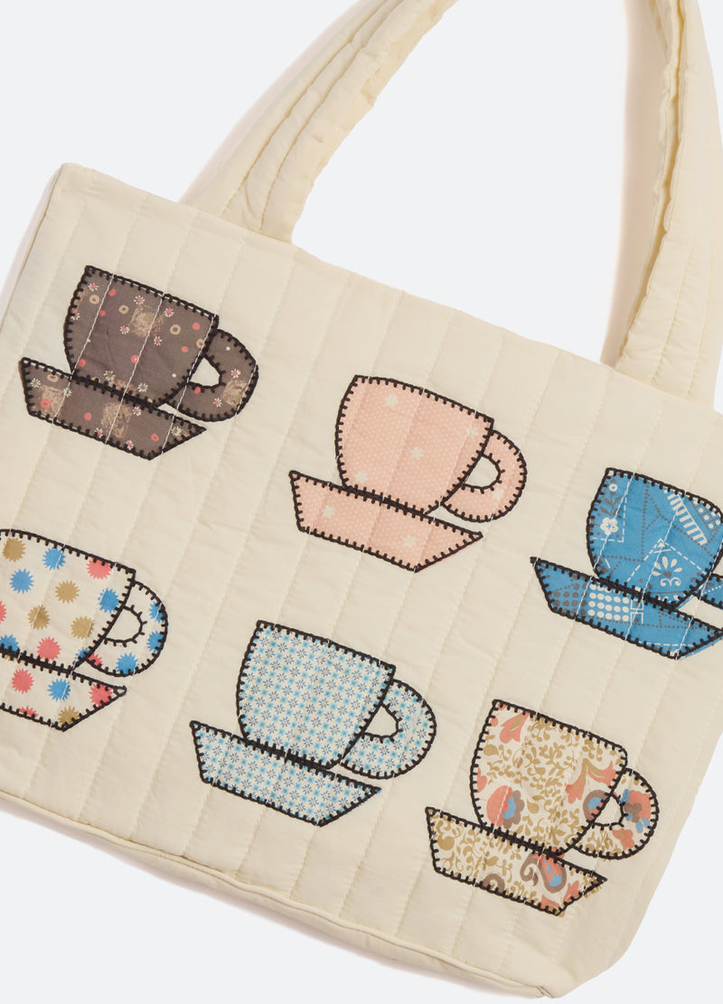 cream-karmen tote-editorial view - 2