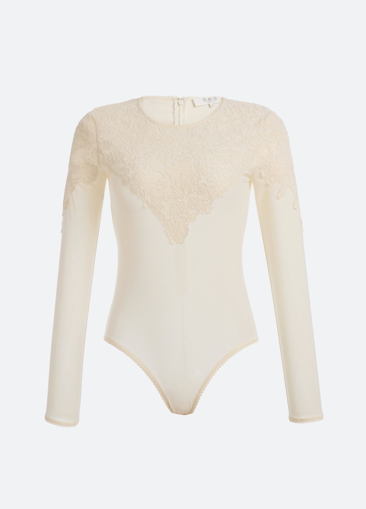 cream-kirra bodysuit-flat view - 15