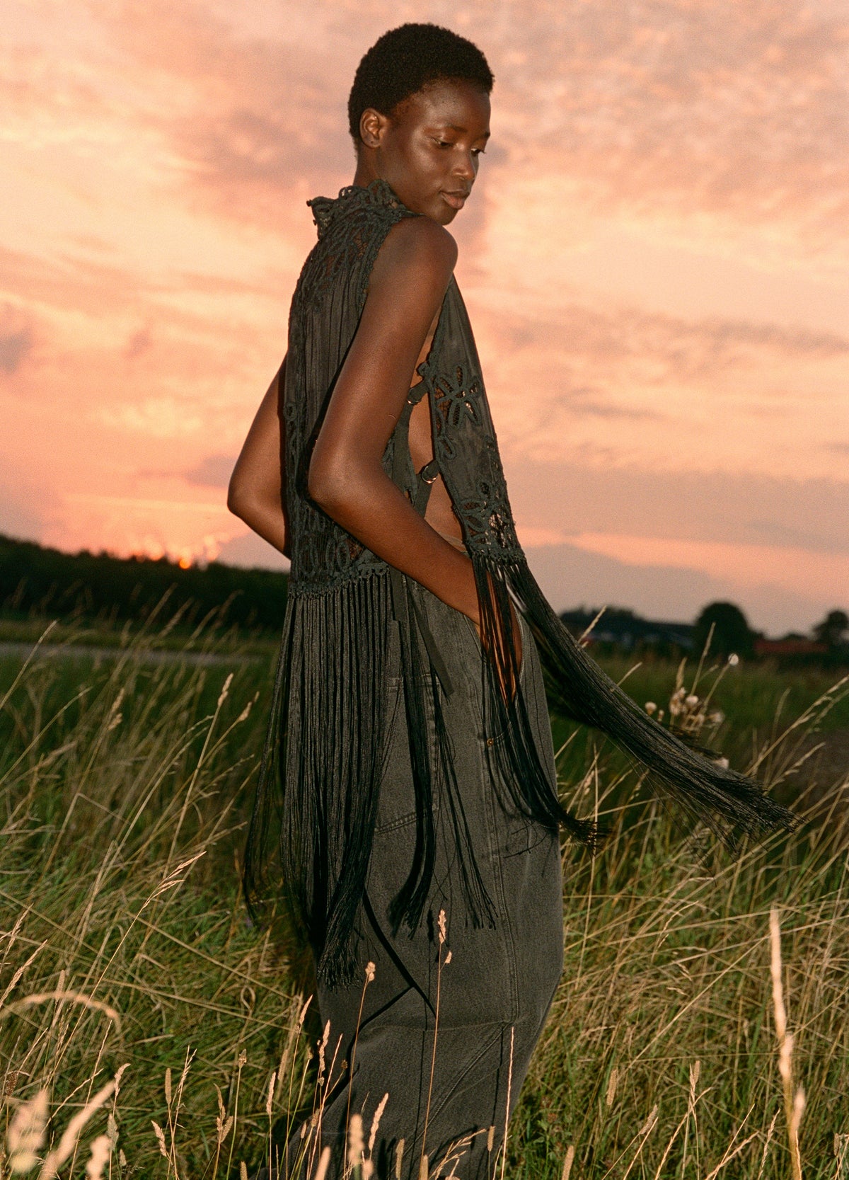 black-adelina top-editorial view - 2