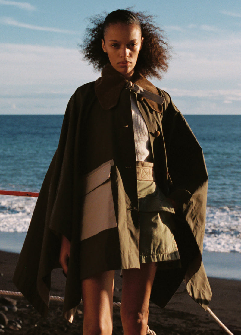 army-carolina poncho-editorial view - 1