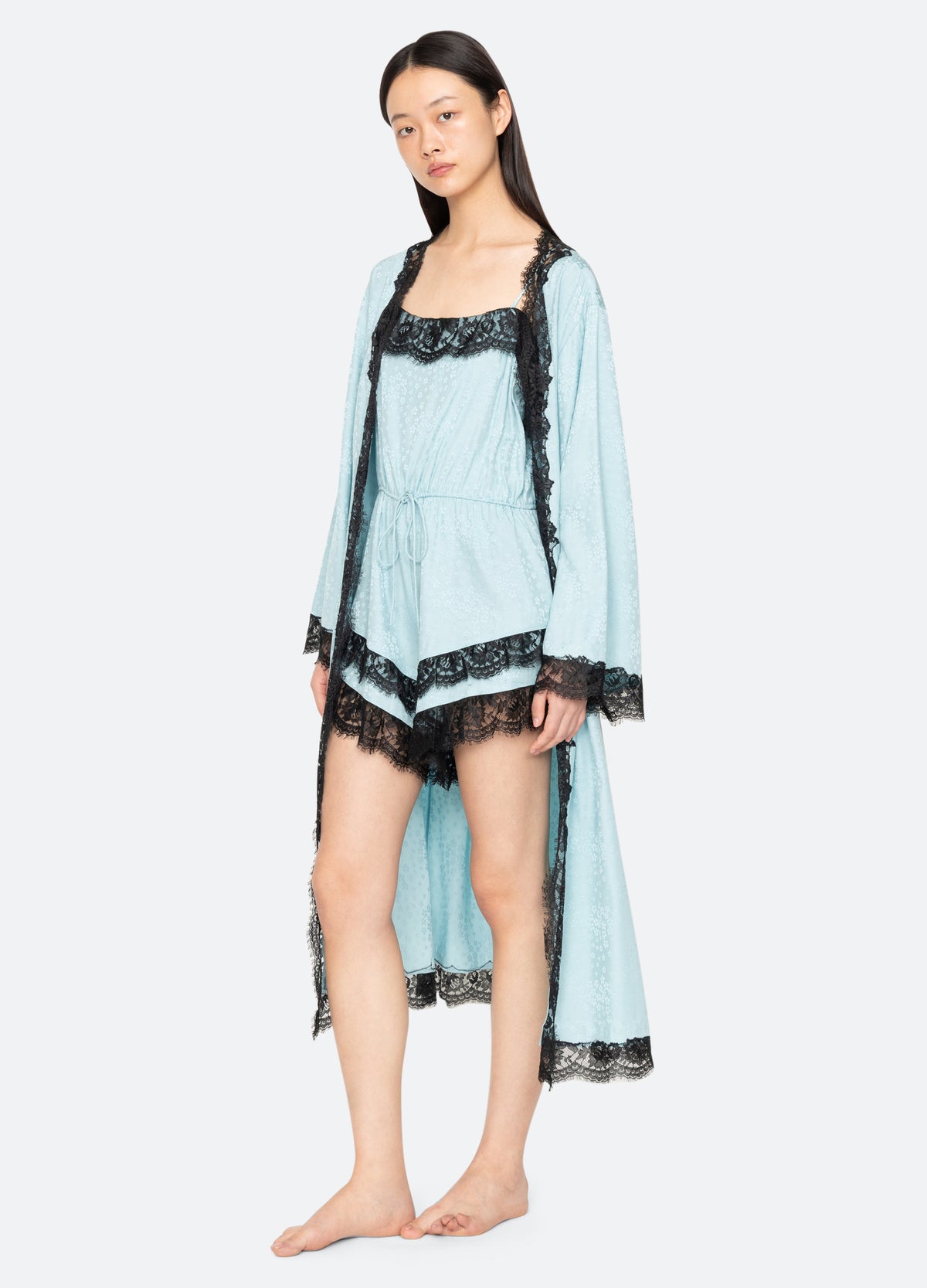 blue-lila romper-three quarter view 2 - 7