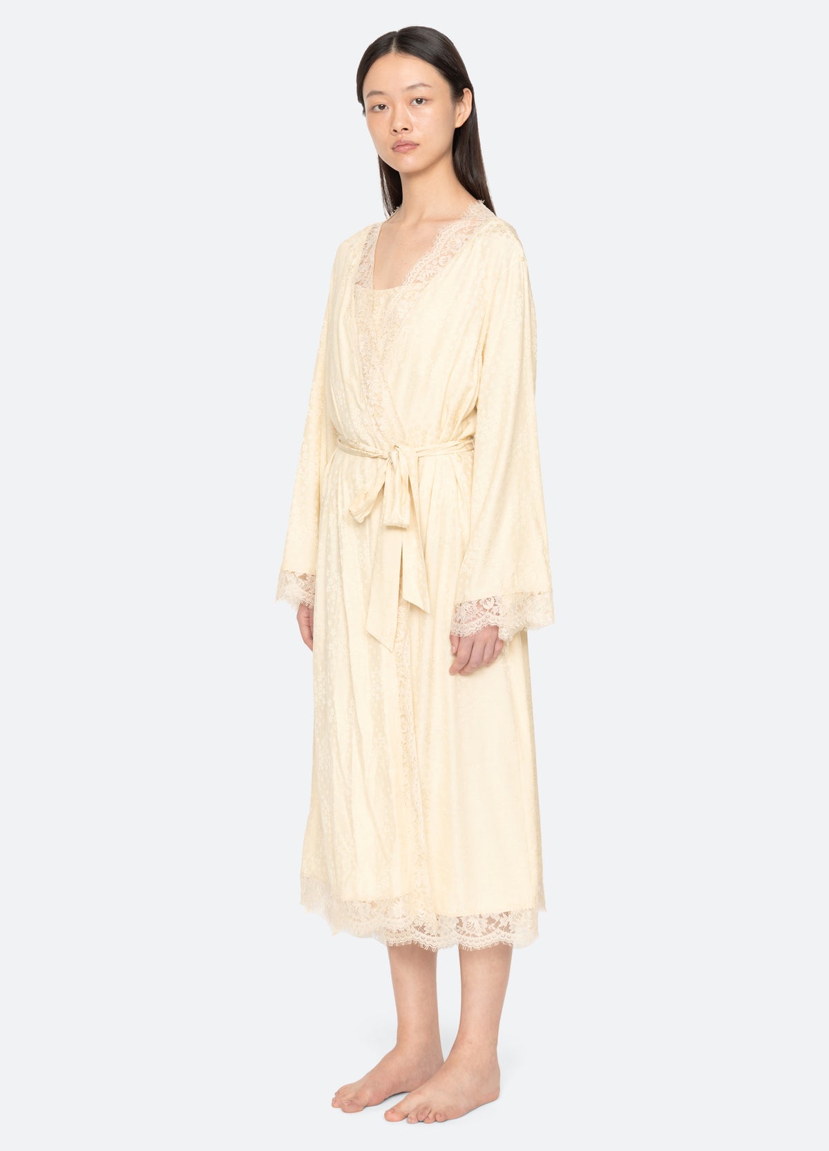 yellow-lila robe-three quarter view - 13